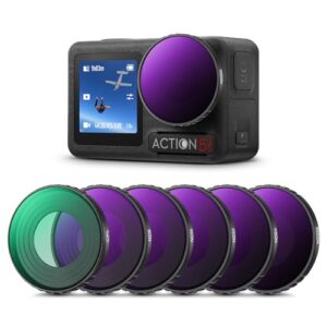 K&F Concept 6-pack Filters for DJI Osmo Action 5 Pro