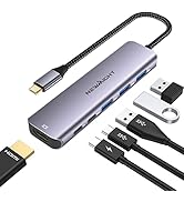 USB C to HDMI Adapter - USB C Adapter with 4K HDMI Output USB 3.0 Port and Charging Port ...
