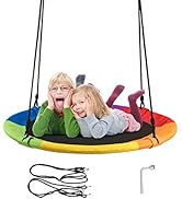COSTWAY 8FT Dome Climber, Toddler Climbing Frame Monkey Bar Jungle Gym with Fabric Cushion, Indoo...
