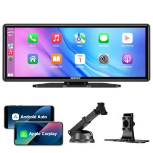 ESSGOO 10.26 Inch Wireless CarPlay & Android Auto Display