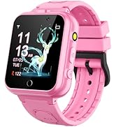 YEDASAH Kids Smart Watch for Boys Girls - Kids Game Watch with Camera Step Counter 24 Games Music...