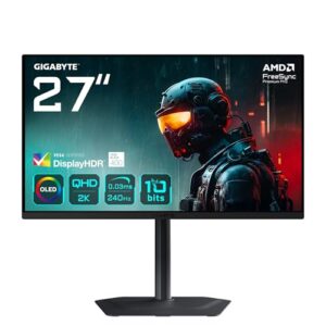 Gigabyte MO27Q2 27" OLED QHD Gaming Monitor - 2560 x 1440