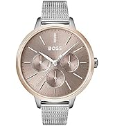 BOSS Analogue Quartz Watch for Men with Silver Stainless Steel Bracelet - 1513731