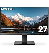 KOORUI 27 Inch FHD Monitor, Computer Monitor built-in speaker (1080P, 100HZ, HDMI+VGA, 99% SRGB, ...