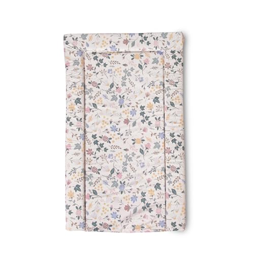 Red Kite Changing Mat Rose & Ivy. Unisex Baby Changing Mat (74 x 48 x 3.5cm) with Flower Design and Raised Padded Edges (Pink)