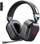 Redragon H510 Zeus Wired Gaming Headset - 7.1 Surround Sound - Memory Foam Ear Pads - 53MM Driver...