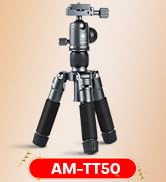 SIRUI AM-223 Mini Tripod Portable Compact Carbon Fiber Travel tripod Desktop Tripod with 360 Degr...