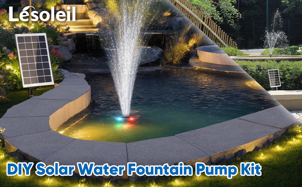 solar Water fountain pump