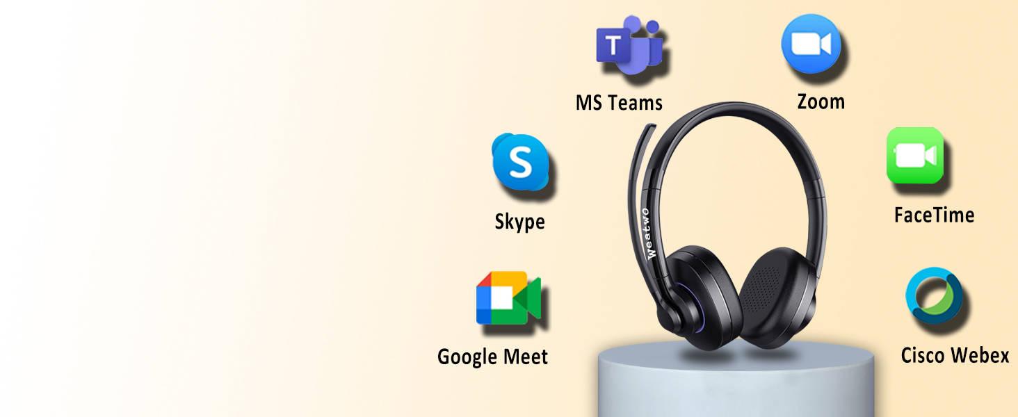 wireless on-ear headset