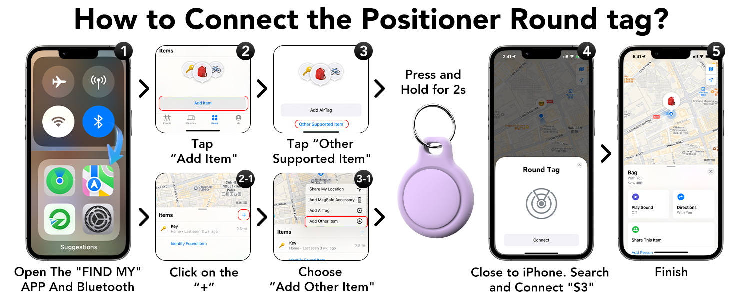 key tracker-suitcase tracker-bluetooth tracker-tag tracker-air tags-bicycle tracker
