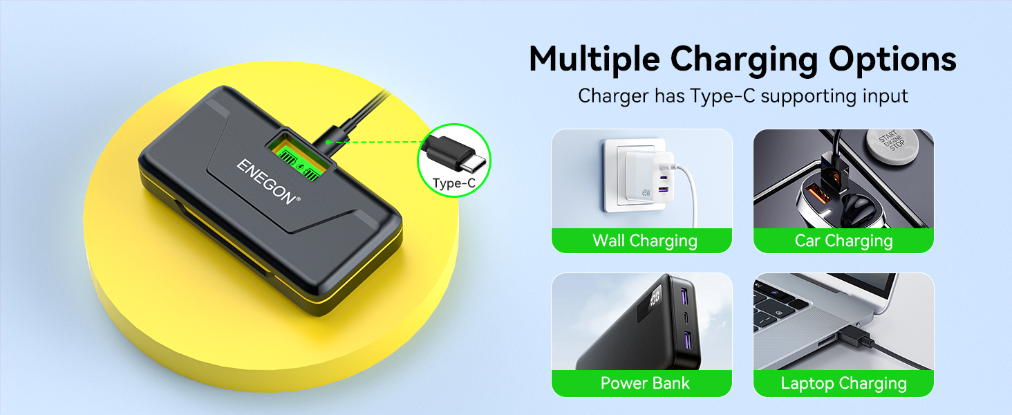 Mulitple Charging Options