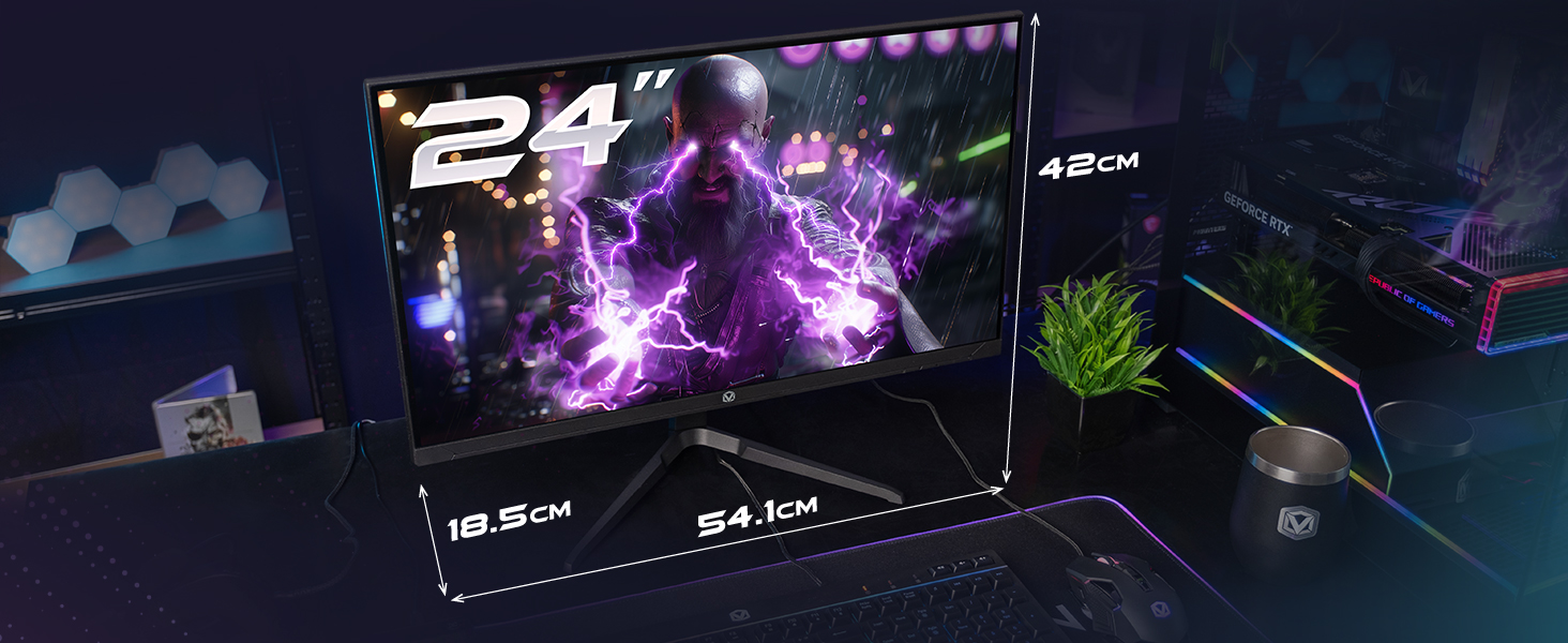 Vibox Gaming Monitor 24 FHD