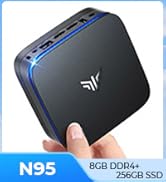 NiPoGi Mini PC Twin Lake-N N150(Beat N100, Up to 3.6GHz), Mini PC Windows 11 Pro 16 GB RAM 1TB M....