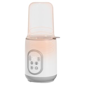27x12x12.3cm Breastmilk Warmer Bottle Warmers Travel Baby Bottle Warmer Steriliser Stainless Steel Smart Temperature Control And Automatic Shut Off For Breastmilk Formula And Baby Food