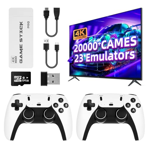 HENTOK Retro Games Console/Video Game Consoles / 2Pack Game Controllers