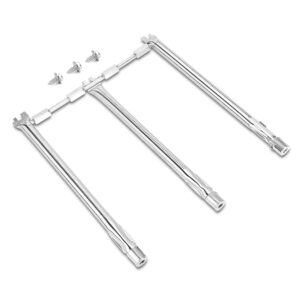 69787 Grill Burner for Weber Spirit E310 E315 E330 & Spirit II 310 E320 gas Grills;Weber Spirit grill parts;Weber Spirit grill burner;Weber Spirit ii Grill Burners (3-Burner)