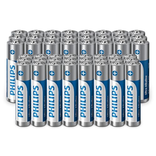 Philips Ultra AA/AAA Alkaline Batteries Combo - Multi-Use for Various Devices