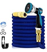 Yofidra Expandable Garden Hose 75FT, Upgraded 3-Layer Latex, 3/4