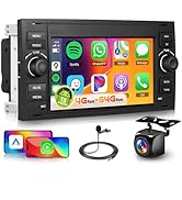 2G 64G Double Din Carplay Android 13 Car Stereo with GPS WiFi