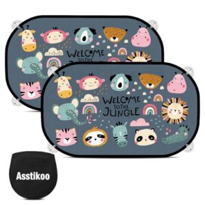 Asstikoo Car Window Shades for Baby with UV Protection
