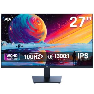 KTC 27 Inch QHD(2560 * 1440) 100Hz Computer Monitor - IPS Panel