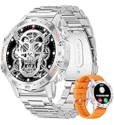 Military Smart Watch for Men 2023, Bluetooth Voice Call Compatible Android iOS Phone, Smartwatch ...