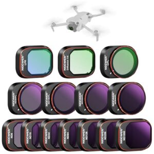 NEEWER 14 Pack Filter Set Compatible with DJI Mini 4 Pro