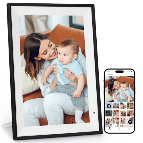 AEEZO 32GB Digital Picture Frame WLAN 10.1 Inches