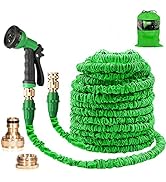 Suplong 100ft Expandable Garden Hose, Expanding Hose Pipe with 1/2