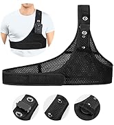 BOBLOV Body Camera Harness, Bodycam Harness Chest for All Body Camera, Dual Strap with Adjustable...