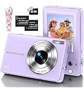 Digital Camera, Kids Camera with 32GB Card FHD 1080P 44MP Vlogging Camera with LCD Screen 16X Zoo...