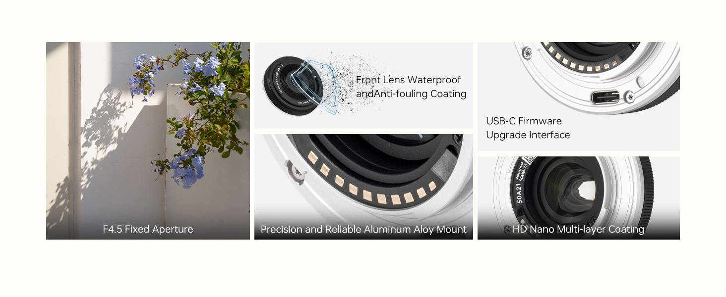 VILTROX 28mm F4.5 XF Lens Pancake X-Mount Lens