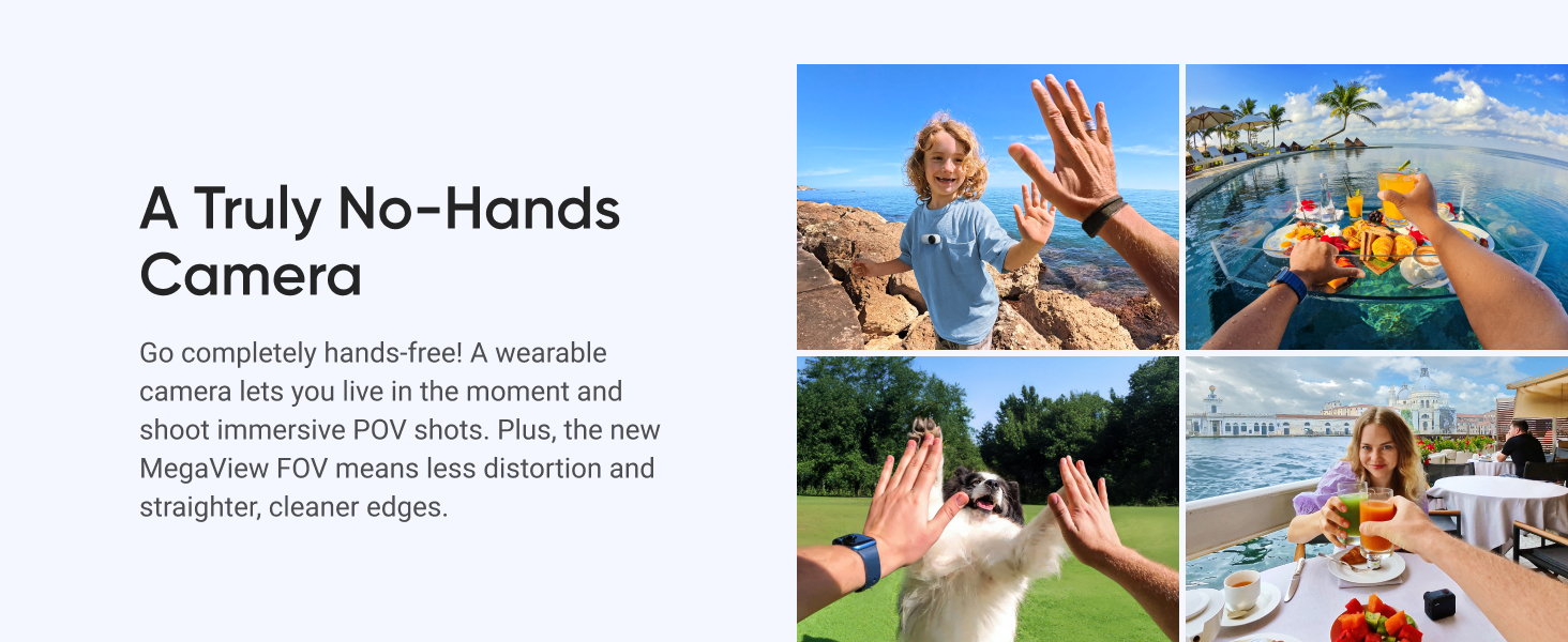 A Truly no hands camera