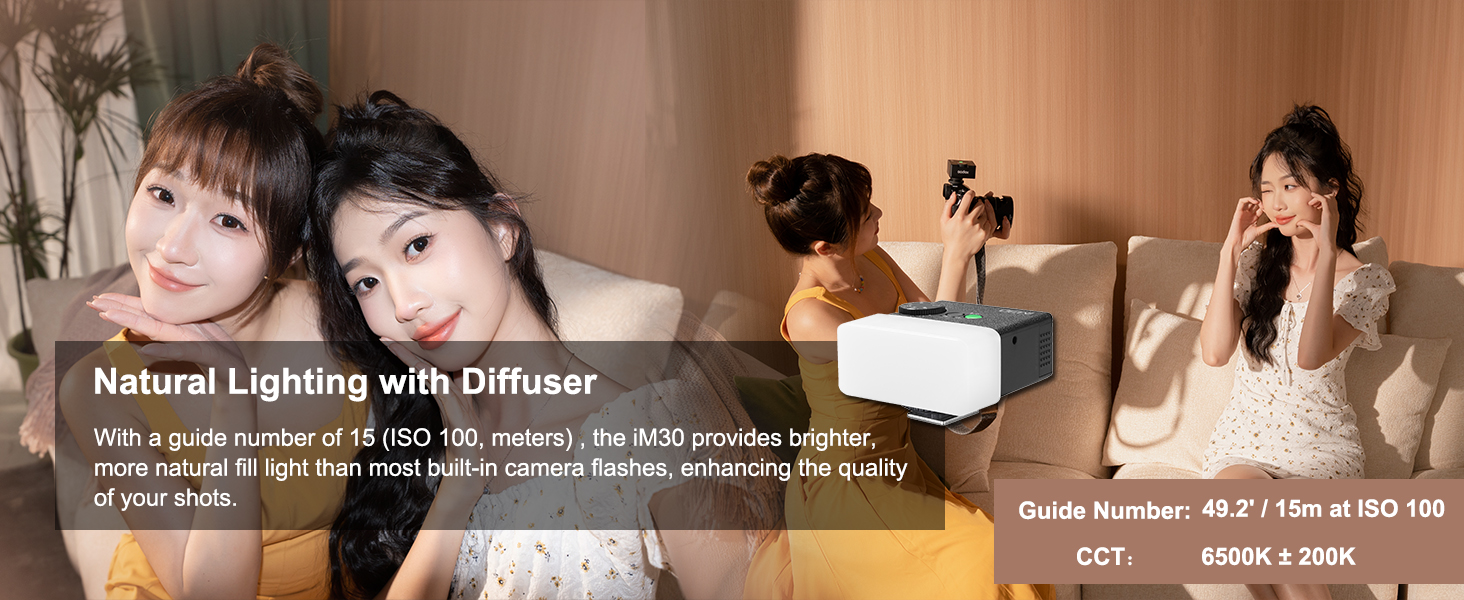 Godox iflash iM30 Mini Camera Flash for Sony Canon Nikon Fuji Olympus Cameras