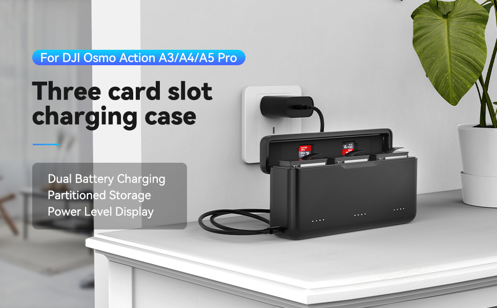 Battery Charger for DJI Osmo Action