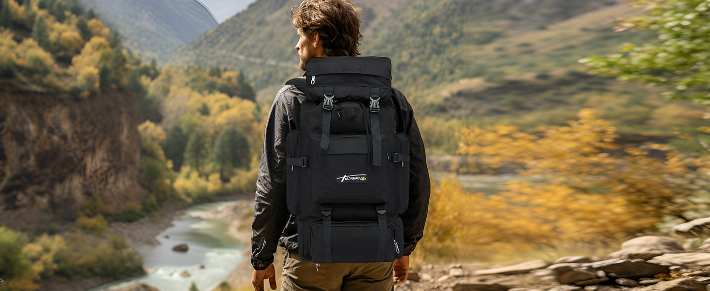 Lightweight Outdoor Sport Travel Daypack 70L Rucksack for Climbing