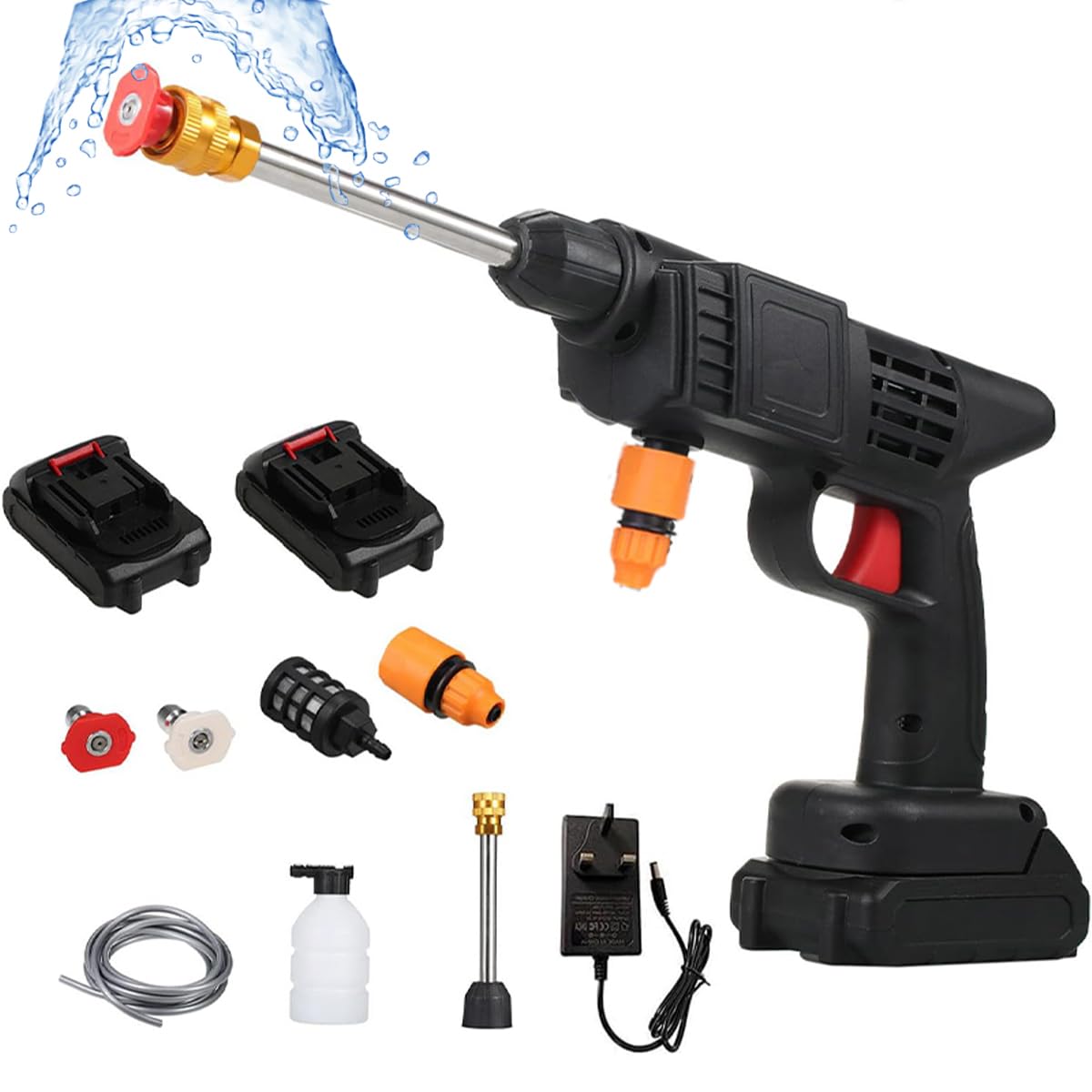 Battery operated pressure washer