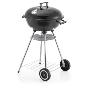 45cm Kettle Charcoal BBQ Grill – Portable Round Barbecue with Lid