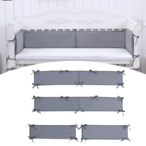 ARVIONA 4Pcs of Breathable Mesh Liner Anti-Collision Pads- Soft Cushioned Edge Protectors for Mattress Top. (KY11)