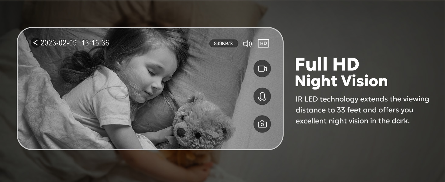 baby monitor with night vision