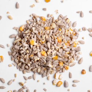 No Mess Bird Seed Mix (25kg) No Grow Wild Bird Seed for Small Garden Birds. All Year Round Wild Bird Food for Small Birds Safe for Lawns and Gardens.