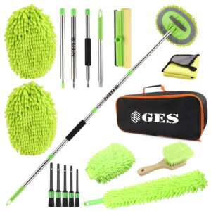 62" Car Wash Mop with Telescoping Long Handle