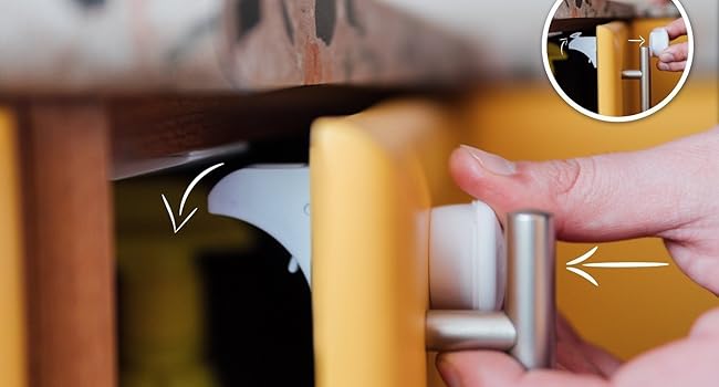 Magnetic Cupboard Locks for Children