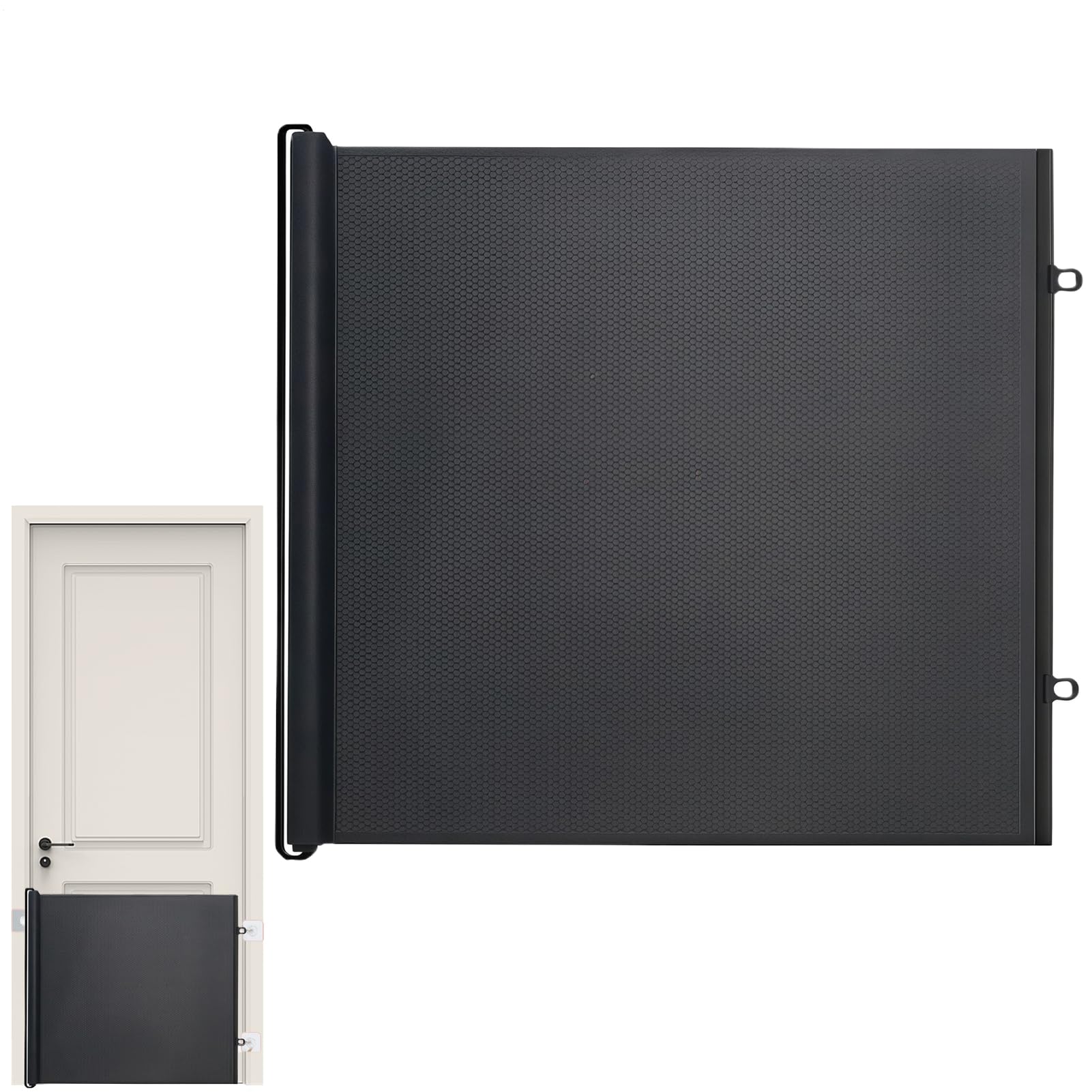Extra-Wide Retractable Stair Gate For Baby & Pets