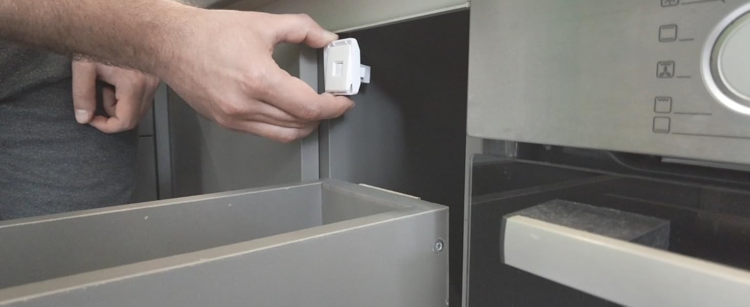 Magnetic Cupboard Locks for Children