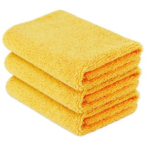 Amazon Basics Microfiber Car Drying Towels (3-Pack)