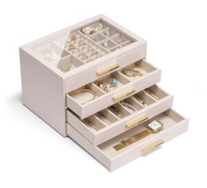 Vlando Jewellery Box with Glass Lid