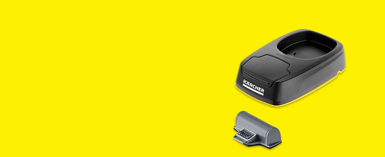 Replacement battery for the WV 5 window vacuum cleaner