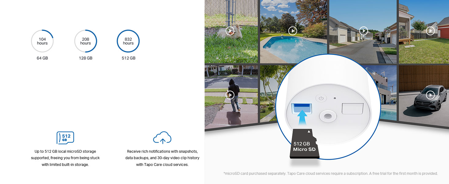 Solar-Powered Security Camera Kit, Wire-Free, Installs Almost Anywhere, 2K 3MP Visuals