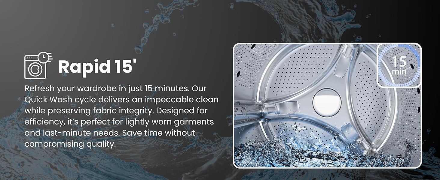 Teknix Built-in 8kg Washing Machine White